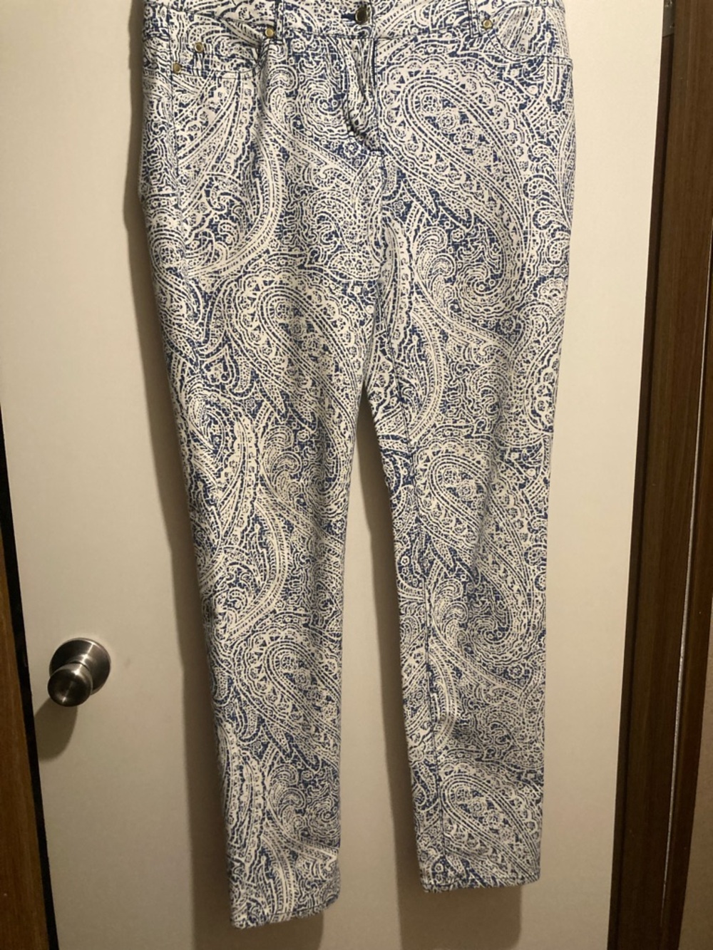 J. McLaughlin paisley print pants